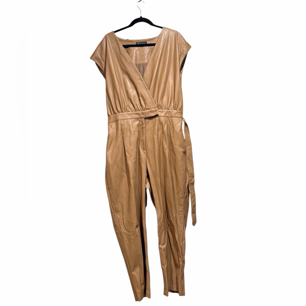 INC International Concepts Size XL Brown Jumpsuit. Gently used